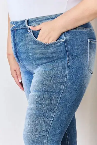 Airy Flowing Denim Jeans