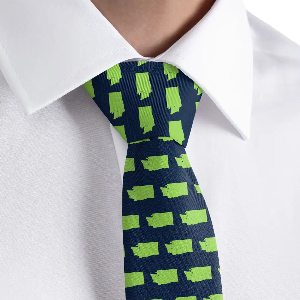 Timeless Outline Emblem Expression Necktie