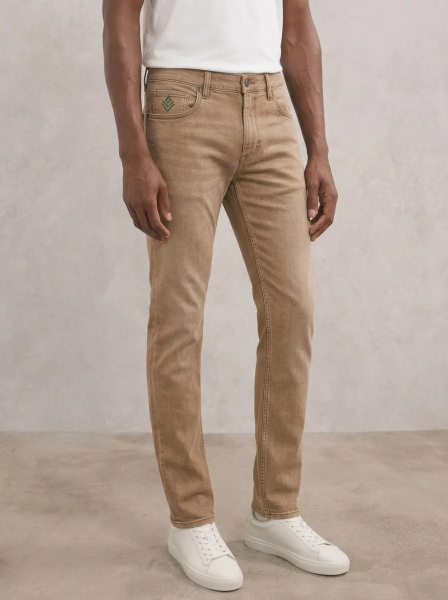 Men's Refined Flexible Casual Wear Stretch Denim Jeans