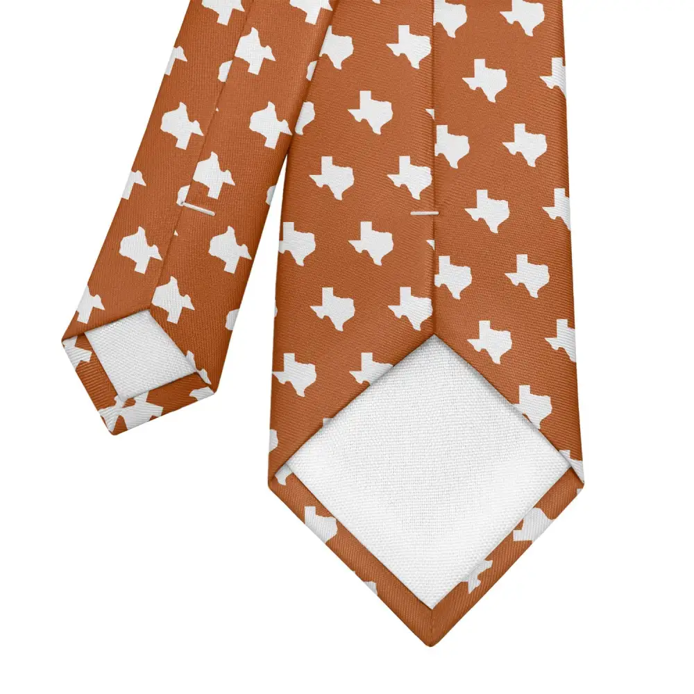 Timeless Outline Emblem Theme Necktie