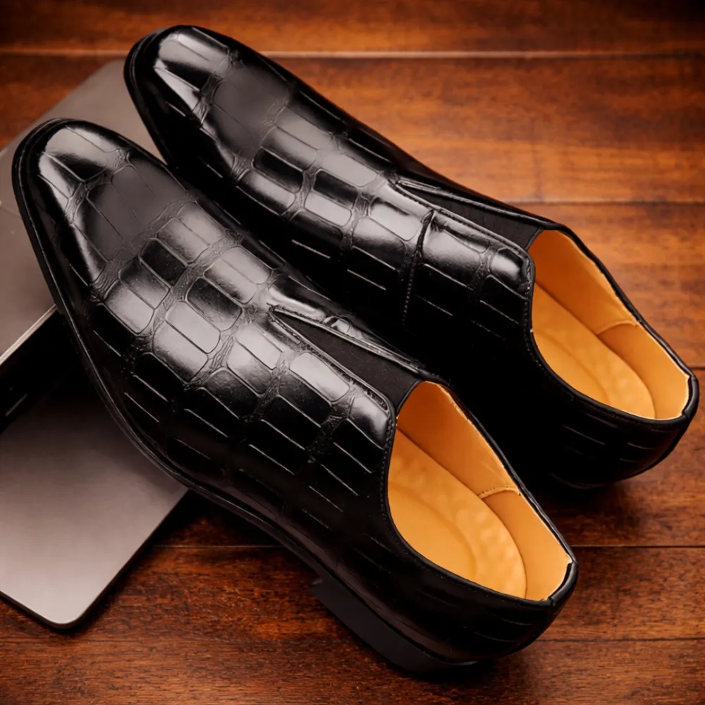 Classic Textured Loafers