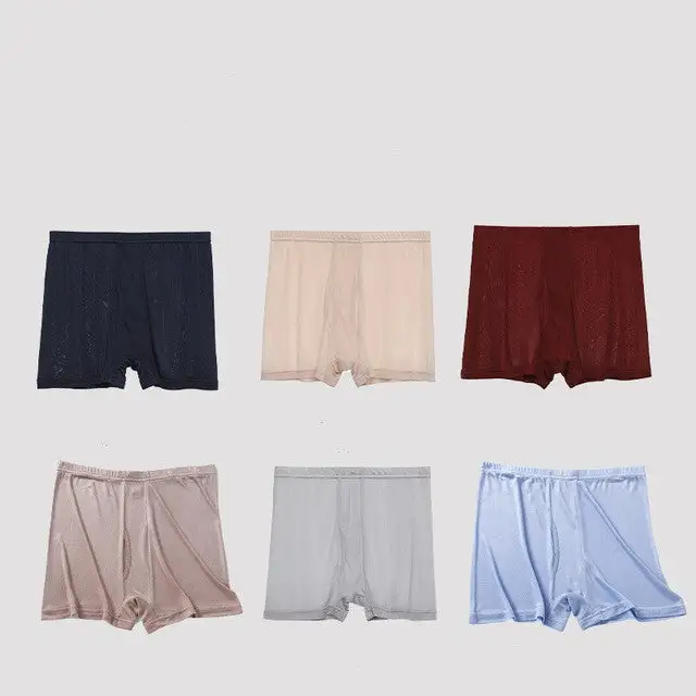 Lightweight Silk Knit Boxer Briefs