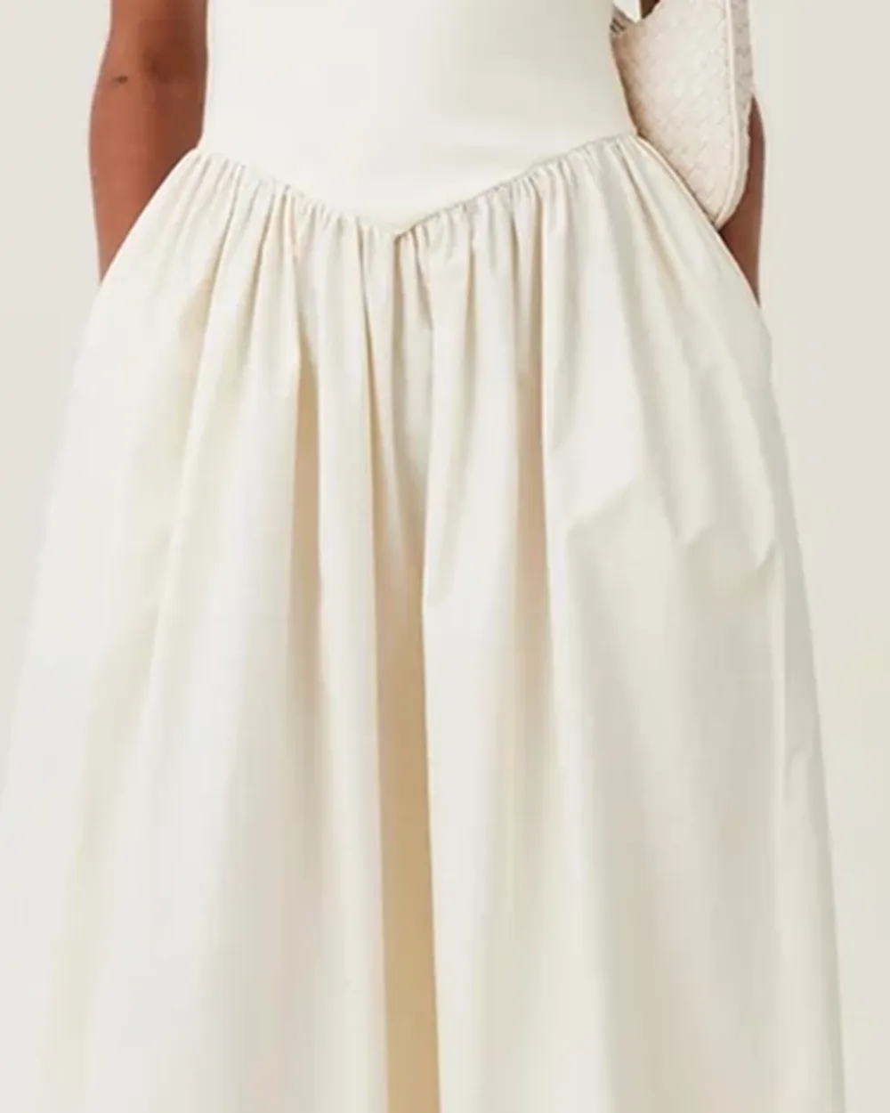 Splicing A-Line Maxi Dress