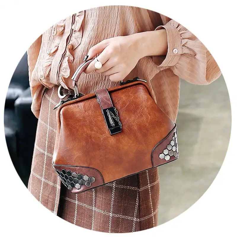 Fashion-Forward PU Leather Shoulder Bag Chic Practical