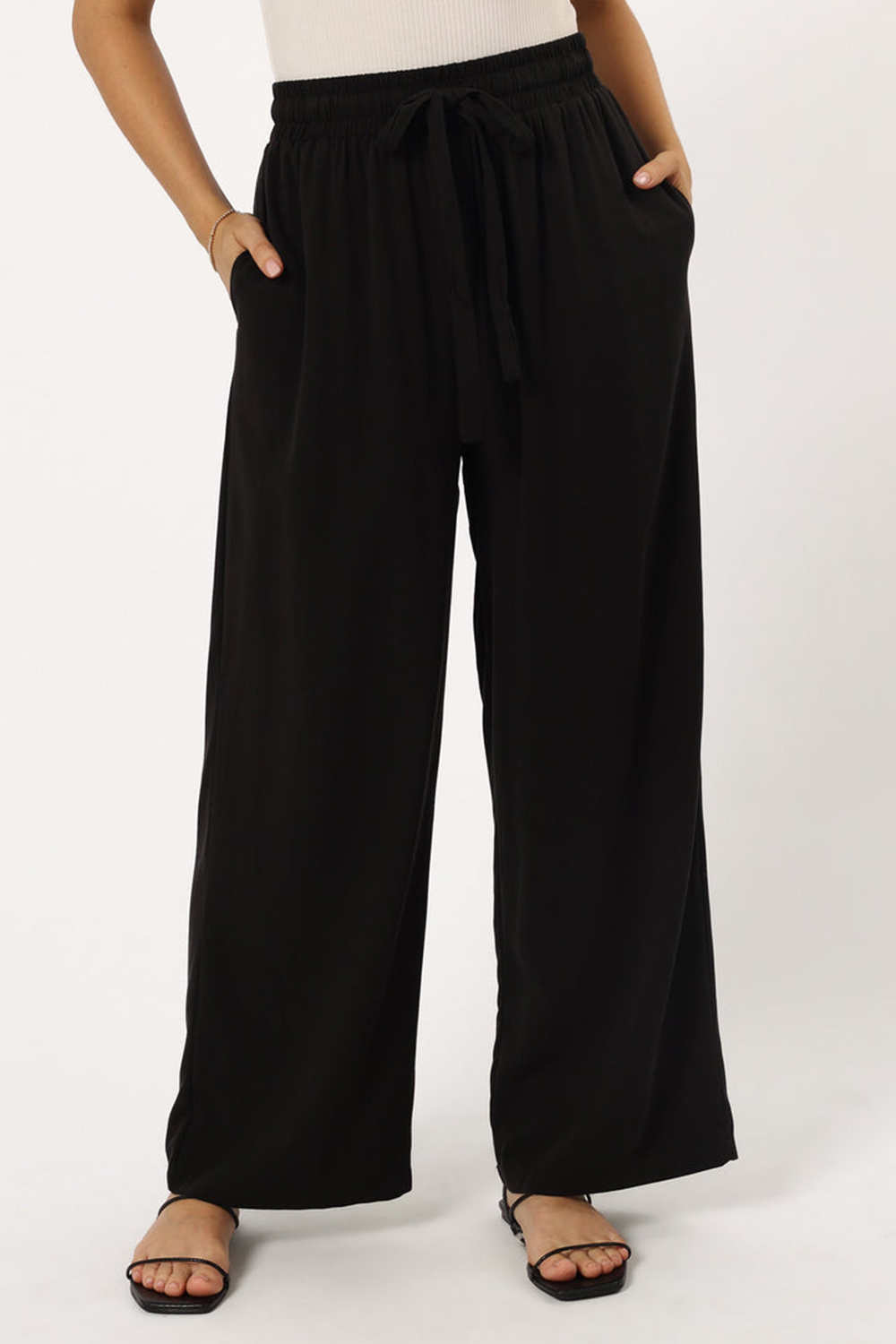 SOFT BELTED PANT