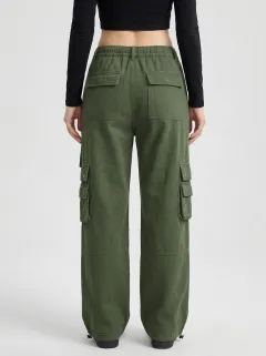 Movement Utility Style Multi Pocket Fit Women's Multi Pocket Cargo Pants
