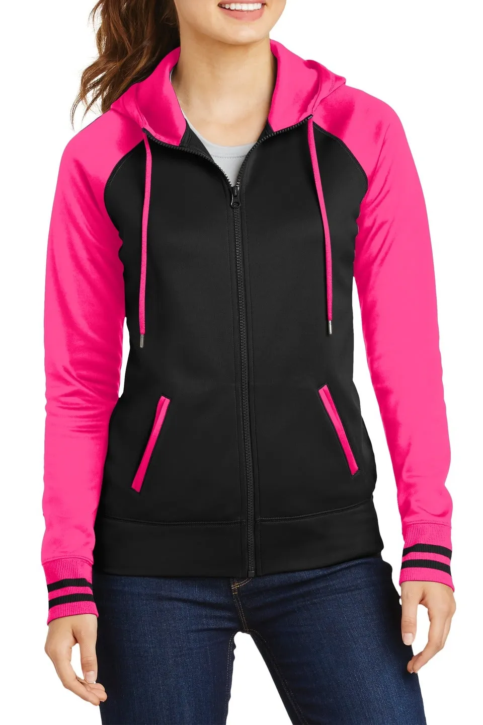 Women's Fleece Full-Zip Hooded Jacket