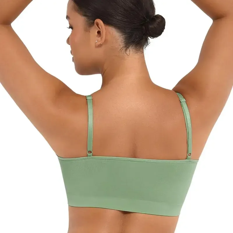 Women's Wireless Bra Comfort Bralettes No Underwire Unlined Cami Bra
