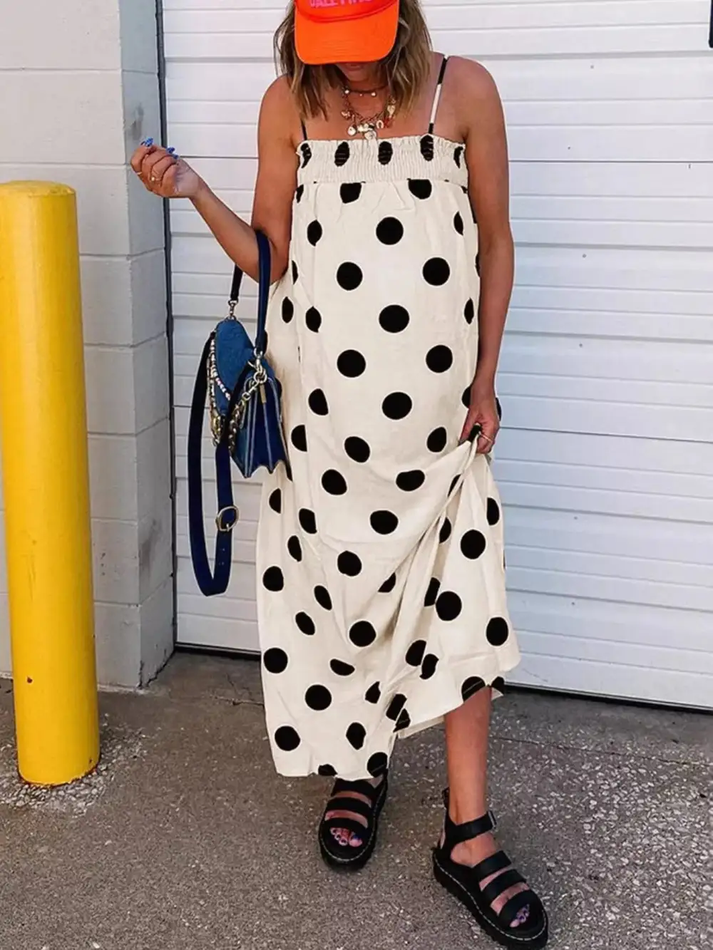 Easy Fit Sleeveless Maxi Tie Detail Dress
