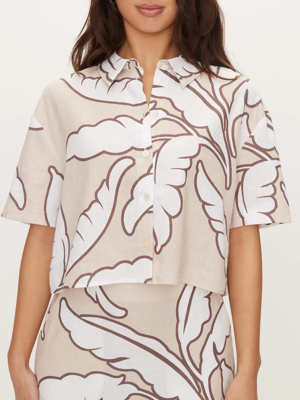 Linen Blend Daily Shirt