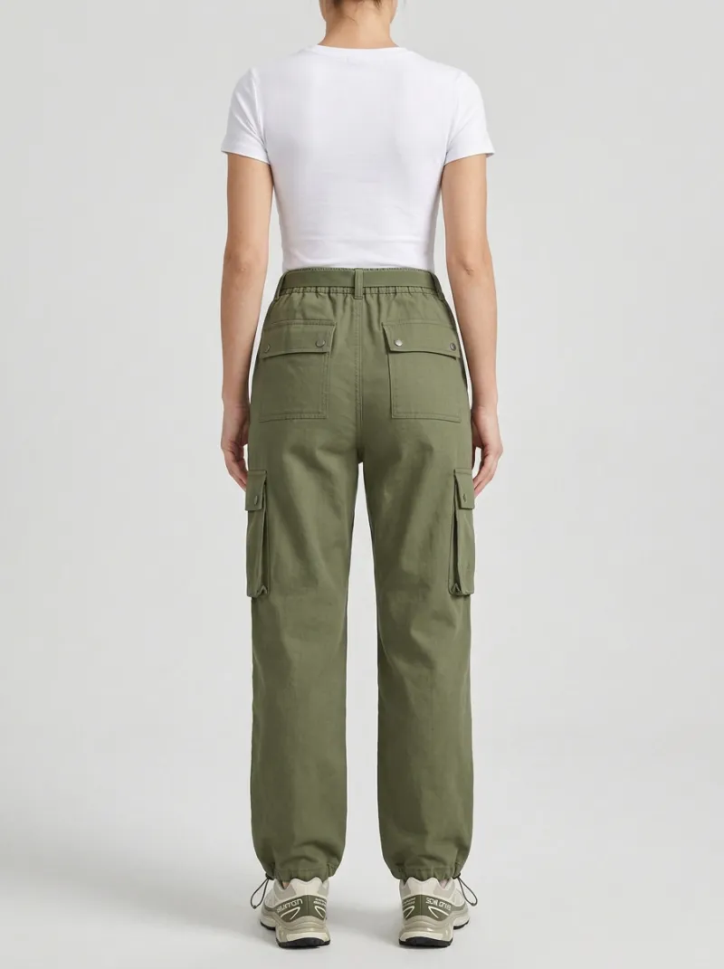 Core Mountain Graphic Silhouette Women's Multi Pocket Cargo Pants