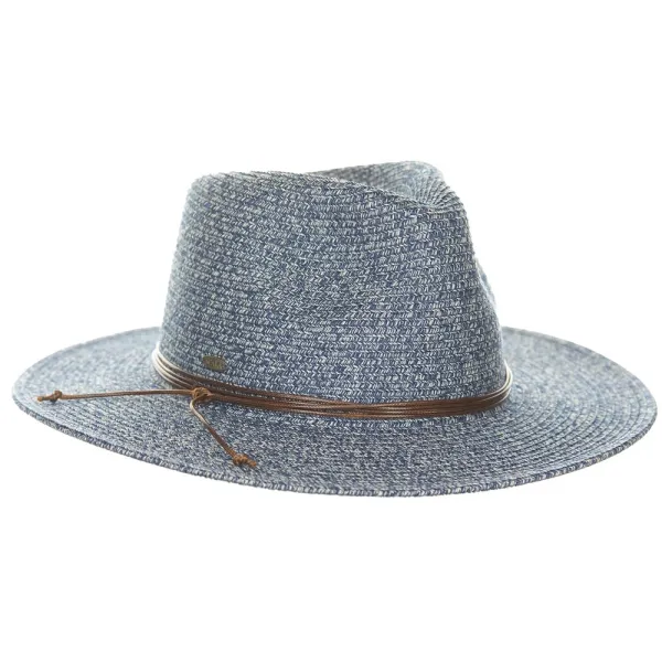 Women’s Packable Wide Brim Straw Safari Hat