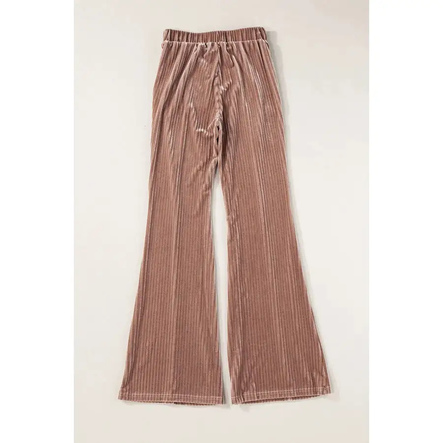 High Waist Bootcut Pants