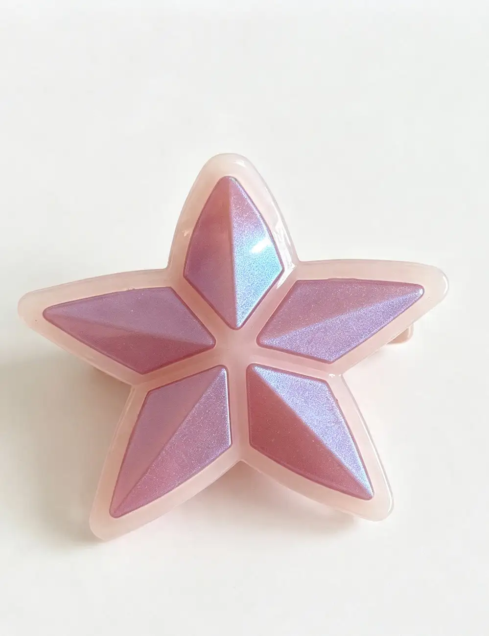 Iridescent Flower Star Hair Hair Claw Clip