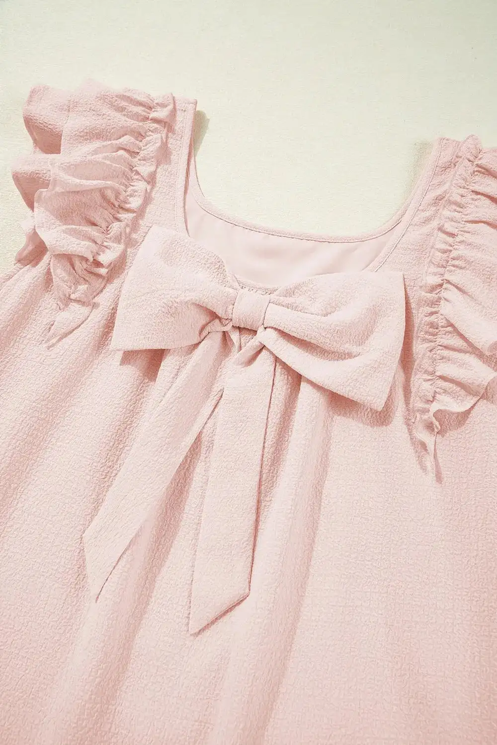 Easy Fit Ruffled Mini Dress