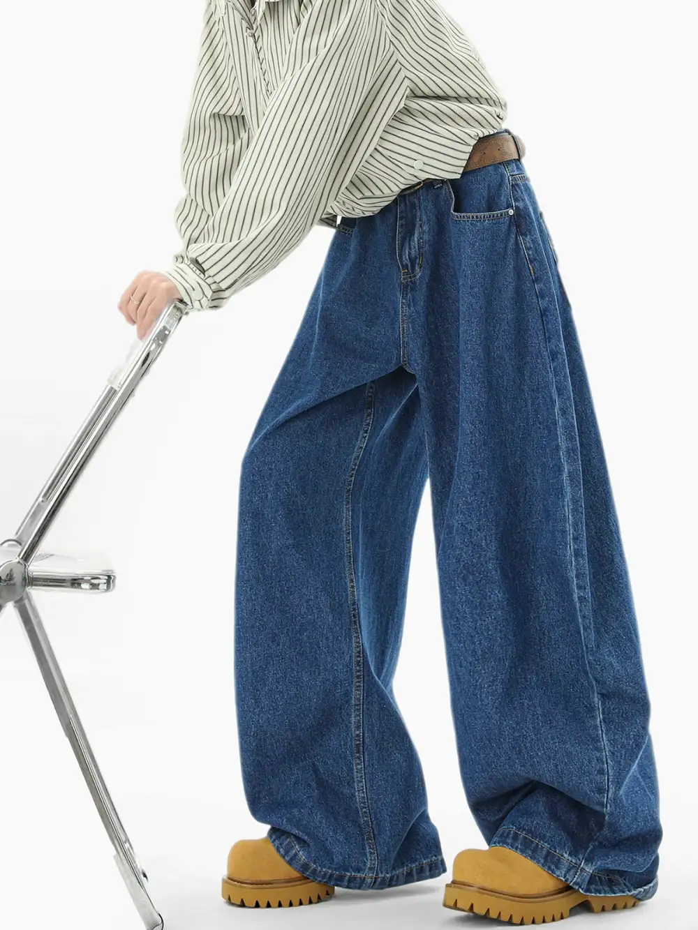 Denim Super Balloon Jeans