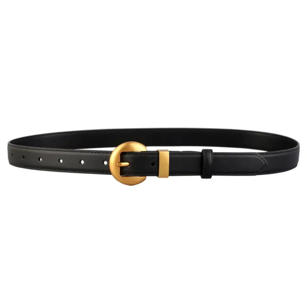 Casual Golden Buckle Belt