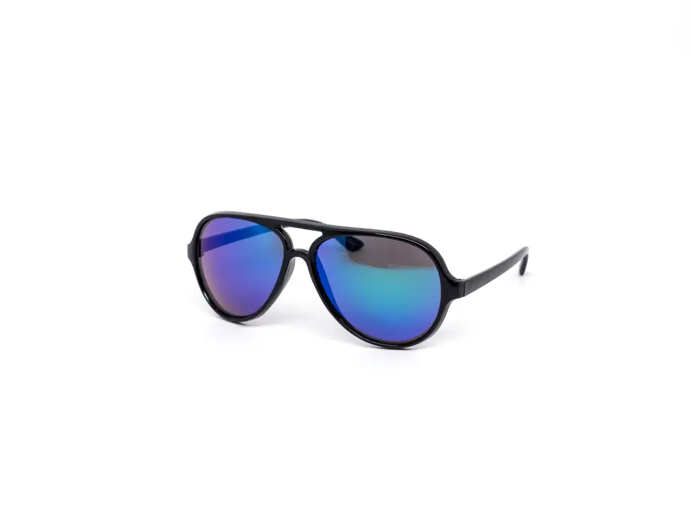12-Pack Kids Retro Aviator Color Mirror Sunglasses