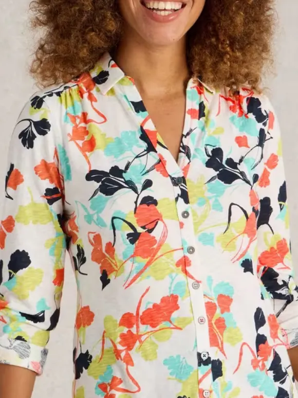 Mid Sleeve Jersey Shirt