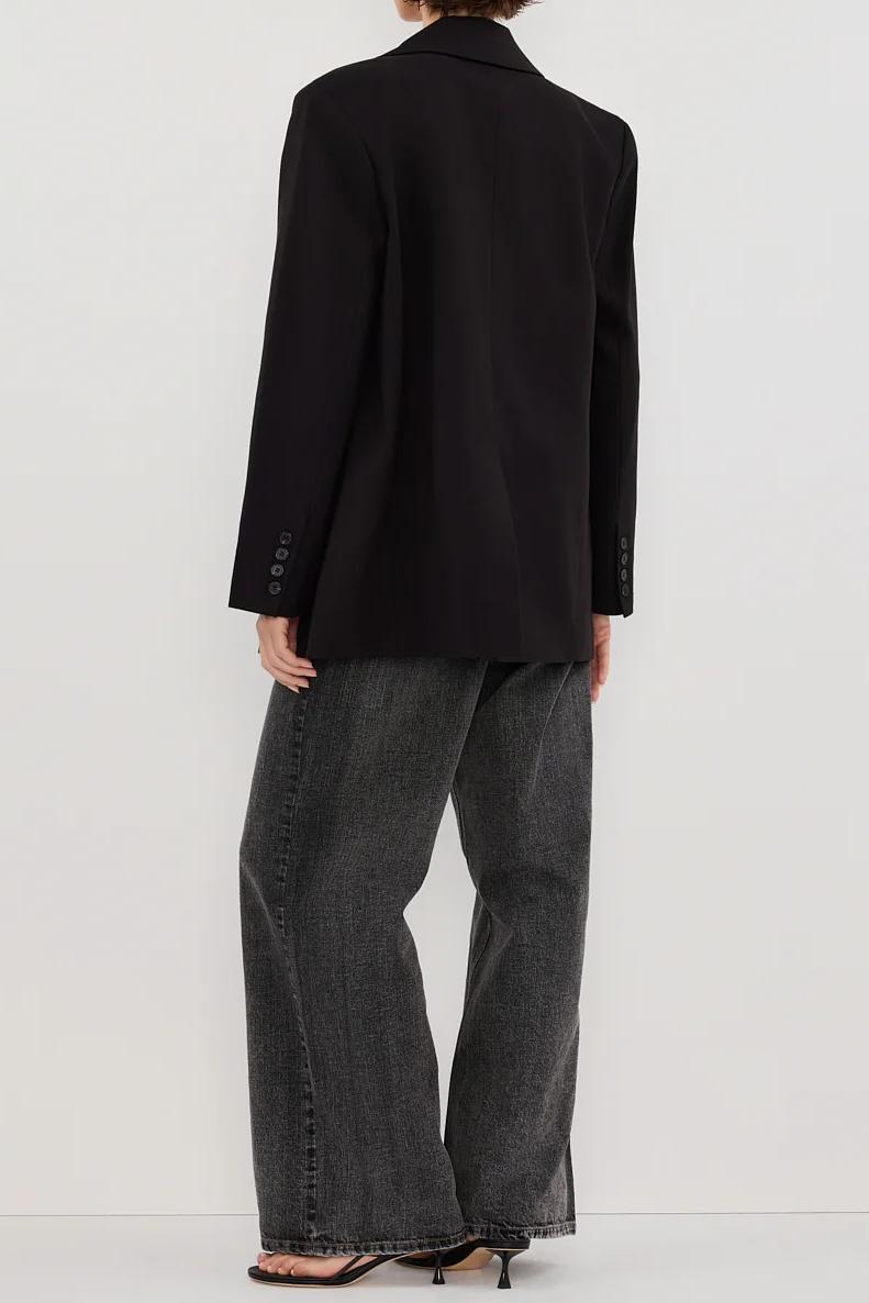 BLACK OVERSIZED BOYFRIEND BLAZER