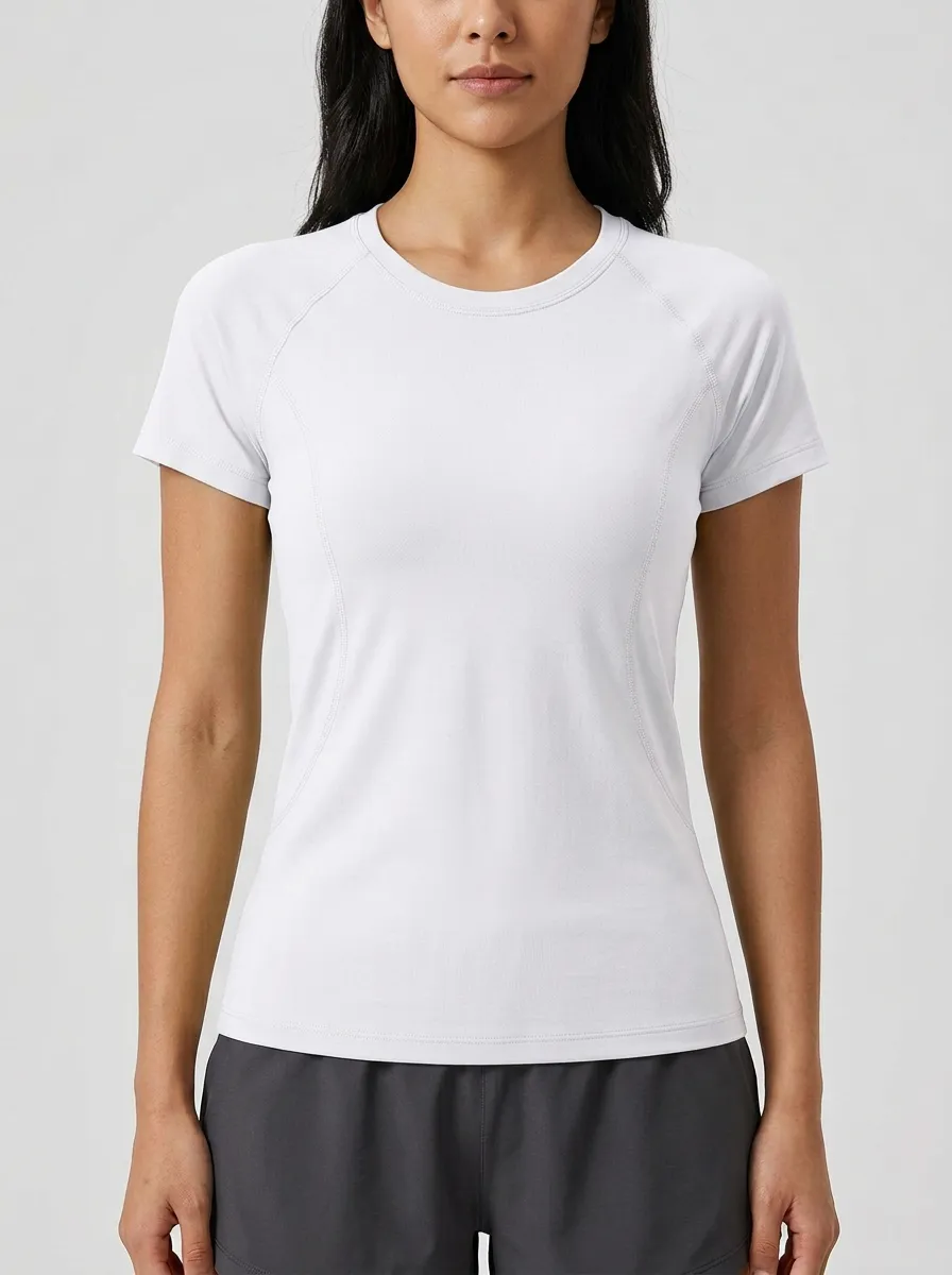 Women's Paneled Raglan Crewneck Performance T-Shirt