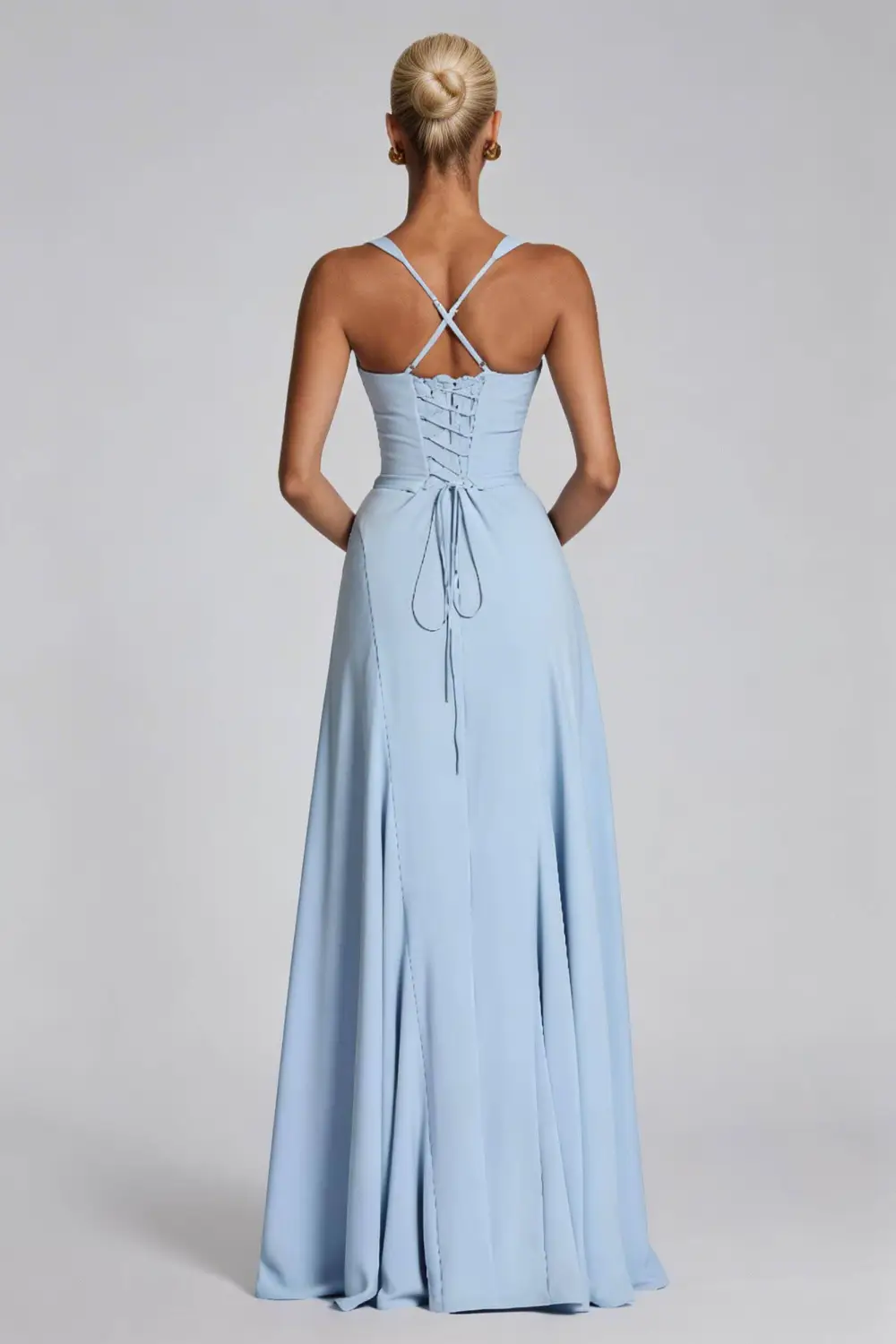 Sling A Line Maxi Dress