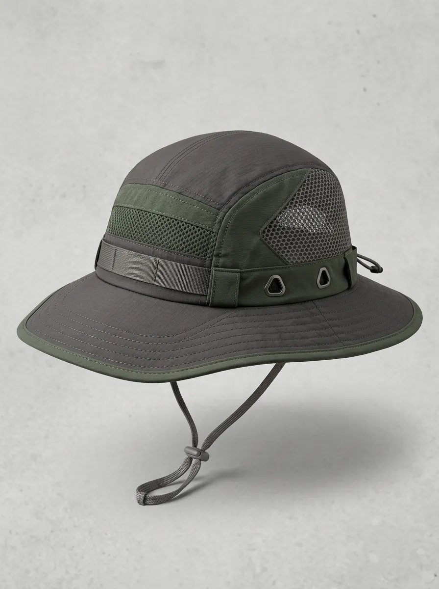 Wide Brim Ventilated Hiking Sun Hat