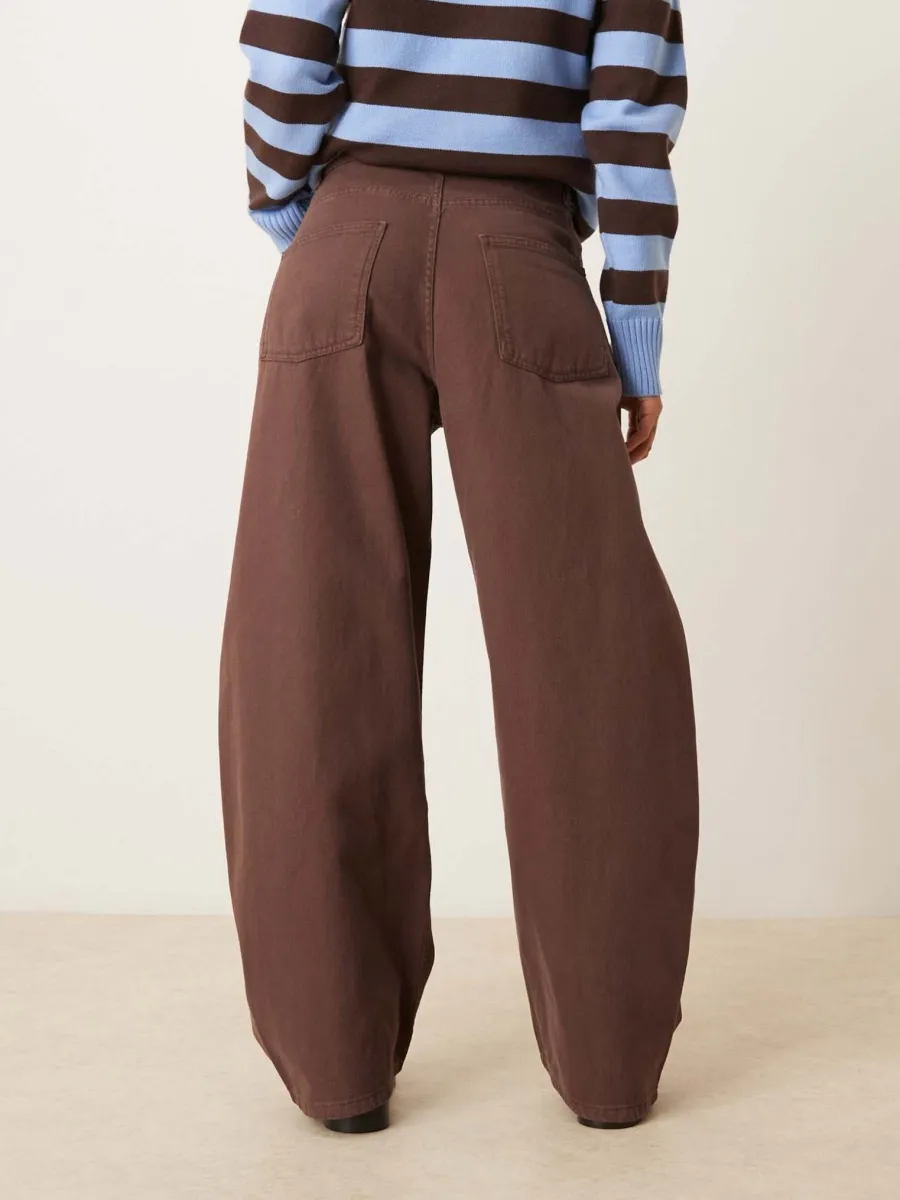 High-Waist Casual Jeans