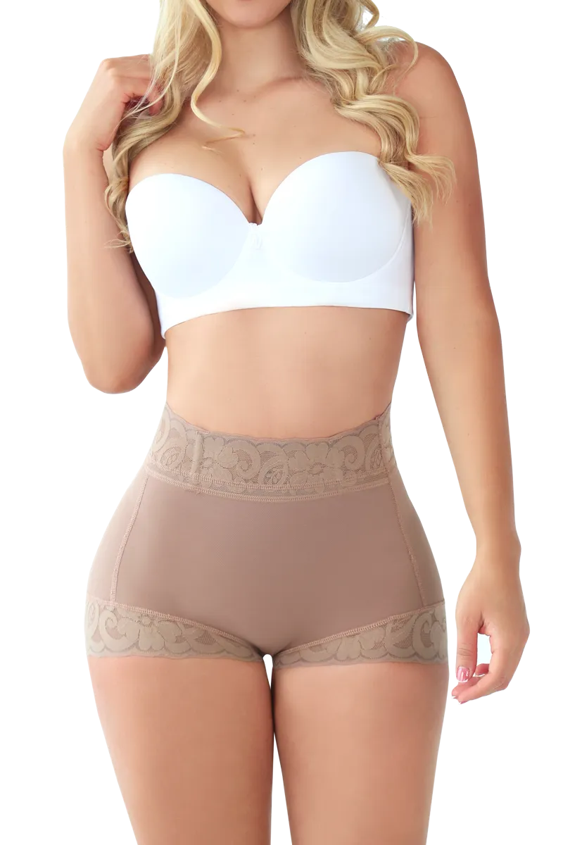 Lace Trim Shapewear Panty