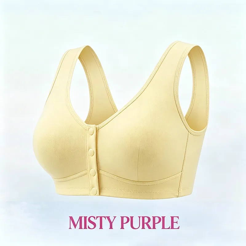 🔥Last Day💥Front Closure Breathable Cotton Lifting Bra for Seniors🔥8-Pack Only $24