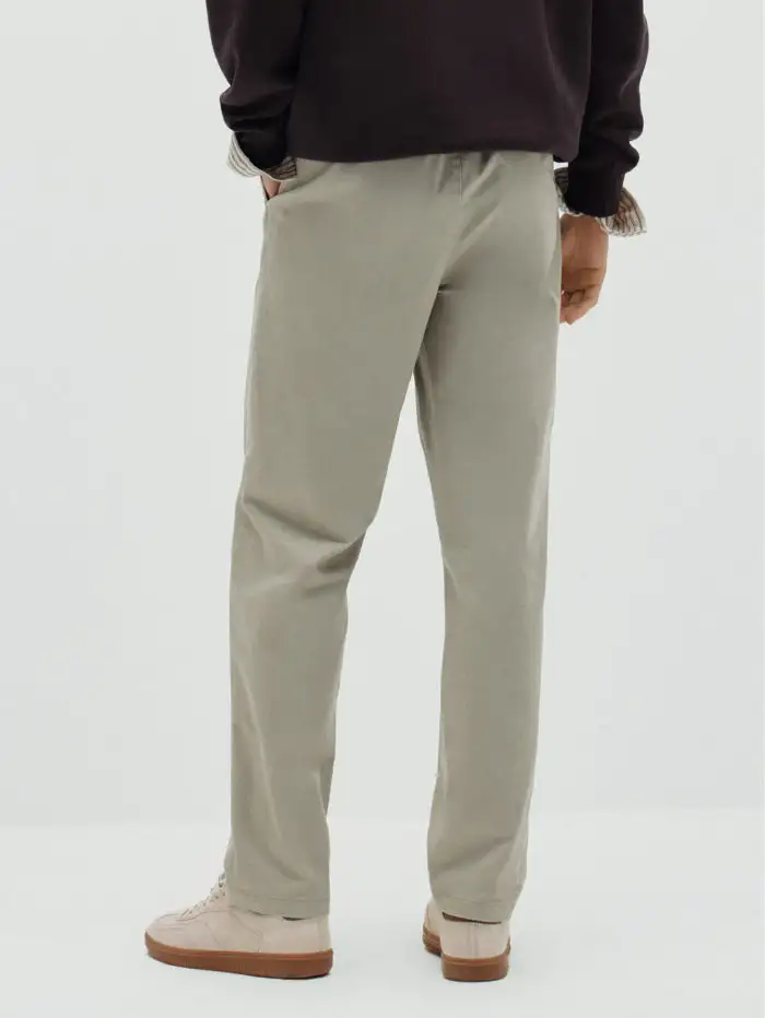 Men's Relaxed Straight Trousers