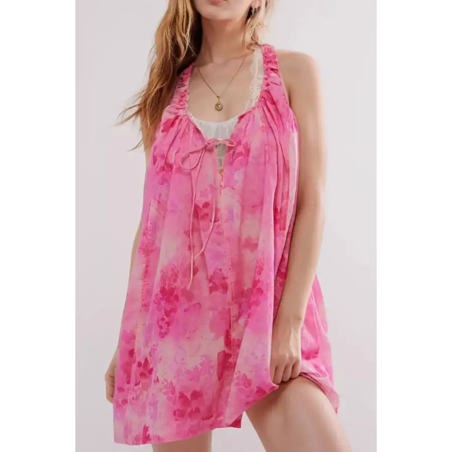 Sleeveless Summer Mini Dress