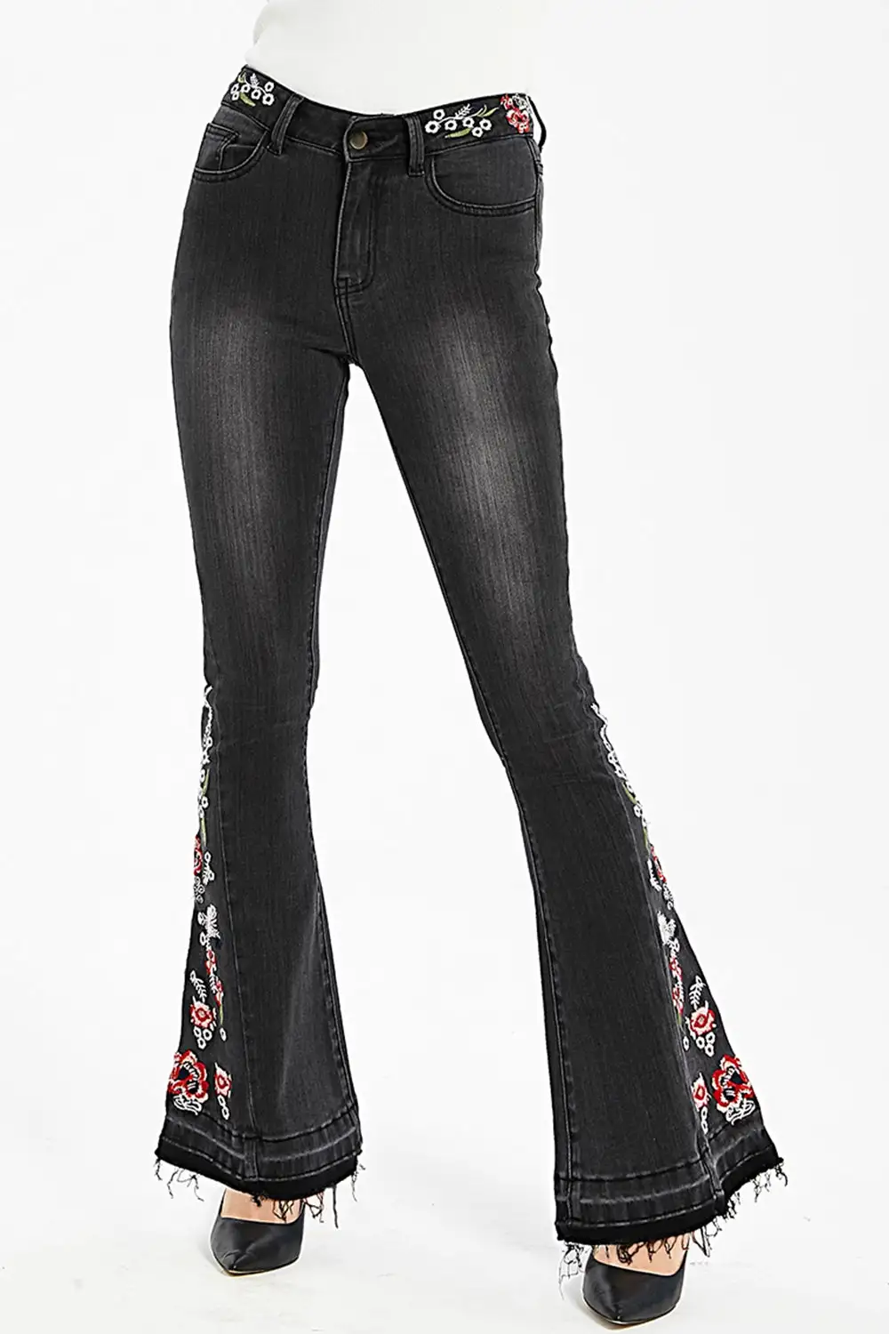Modern Raw Hem Denim Jeans