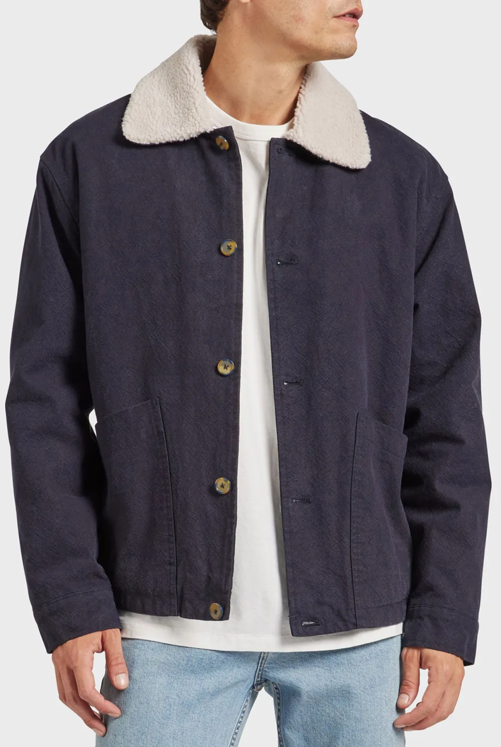 Sherpa Oversized Cotton Jacket
