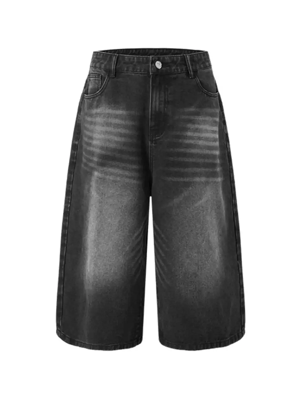 Refined Men's Wide Leg Denim Shorts
