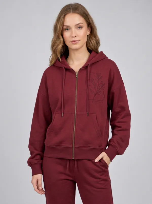 Women's Sage Green Straight-Leg Joggers Cuffed Joggers Zip-Up Hoodie Jacket & Jogger Set