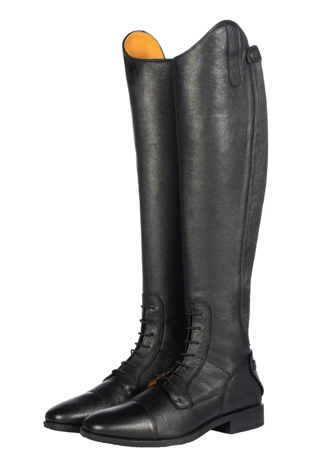 Refined Leather Tall Riding Boots
