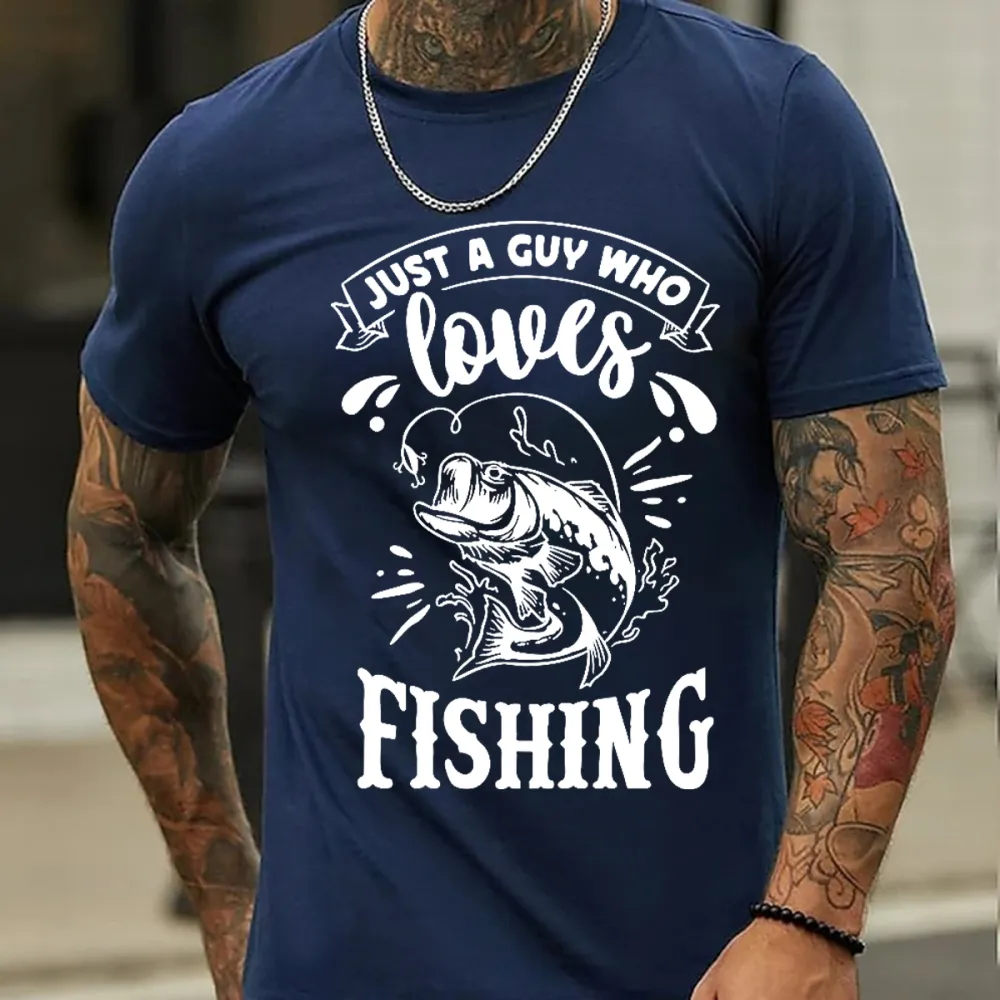 Fishing Lover Statement T-Shirts