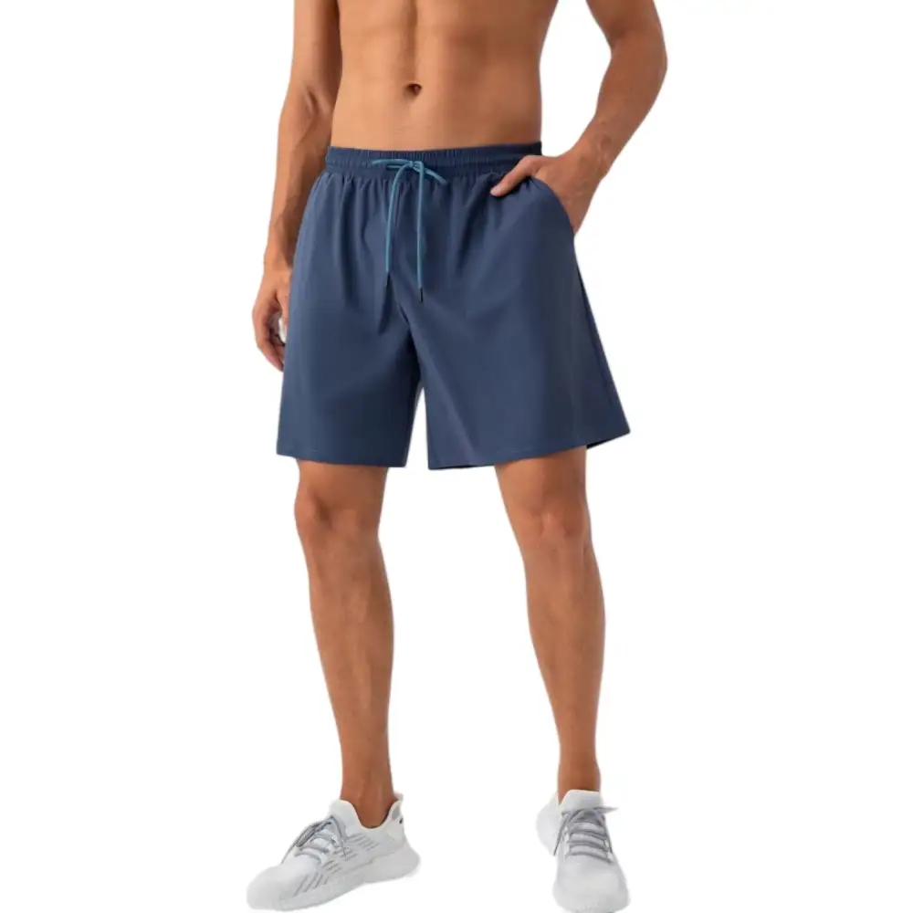 Drawstring Elastic-Waist Lightweight Men's Athletic Shorts