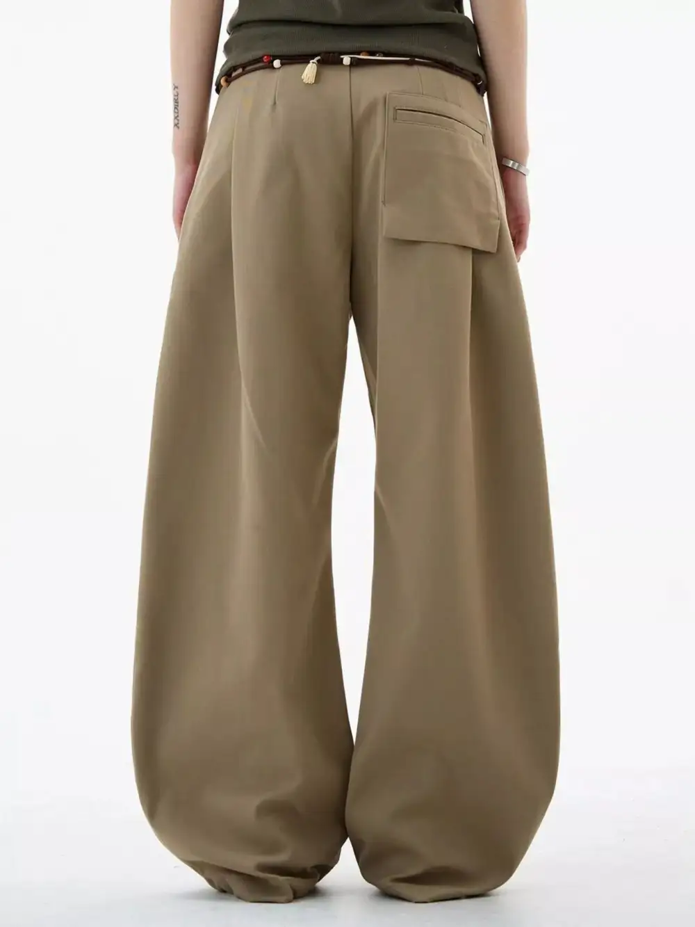Refined Men's Plus Size Wide Leg Casual Pants
