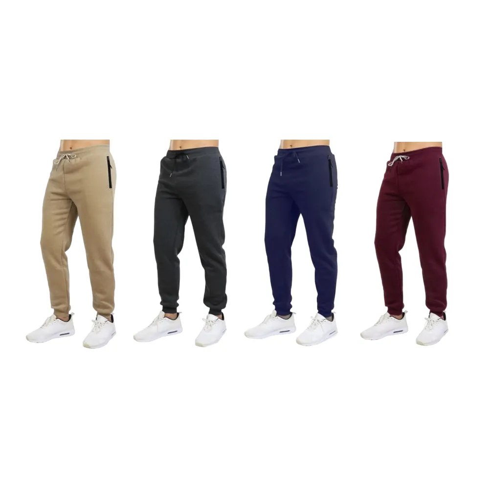Men's Slim Fit Athletic Workout Jogger Sweatpants