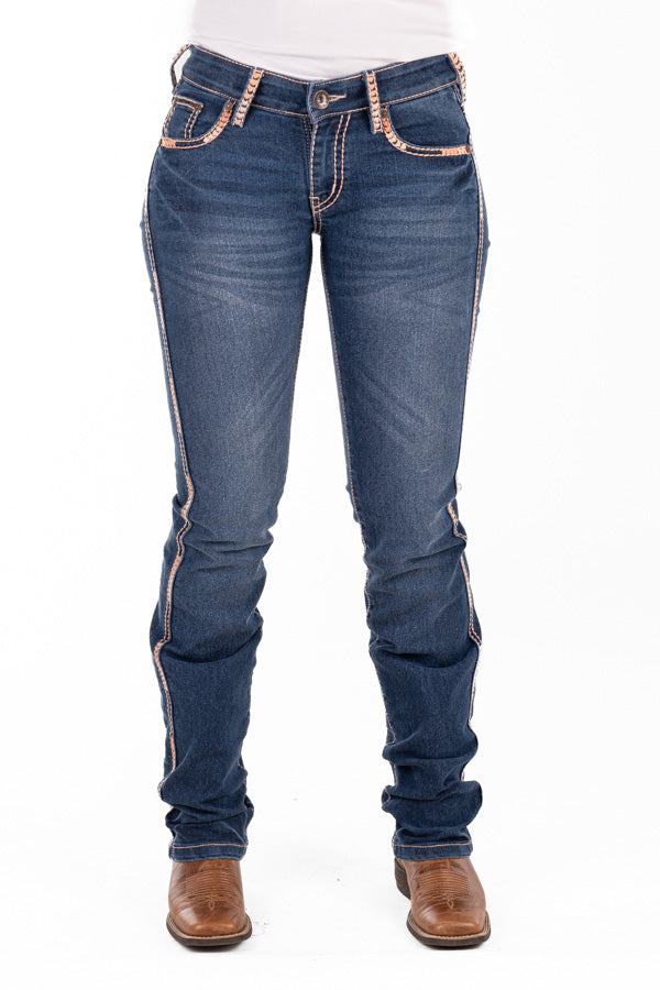 Women's Mid Rise Jeans