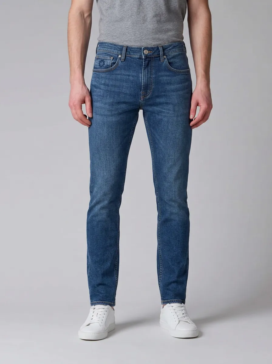 Men's Versatile All Day Casual Wear Stretch Denim Jeans