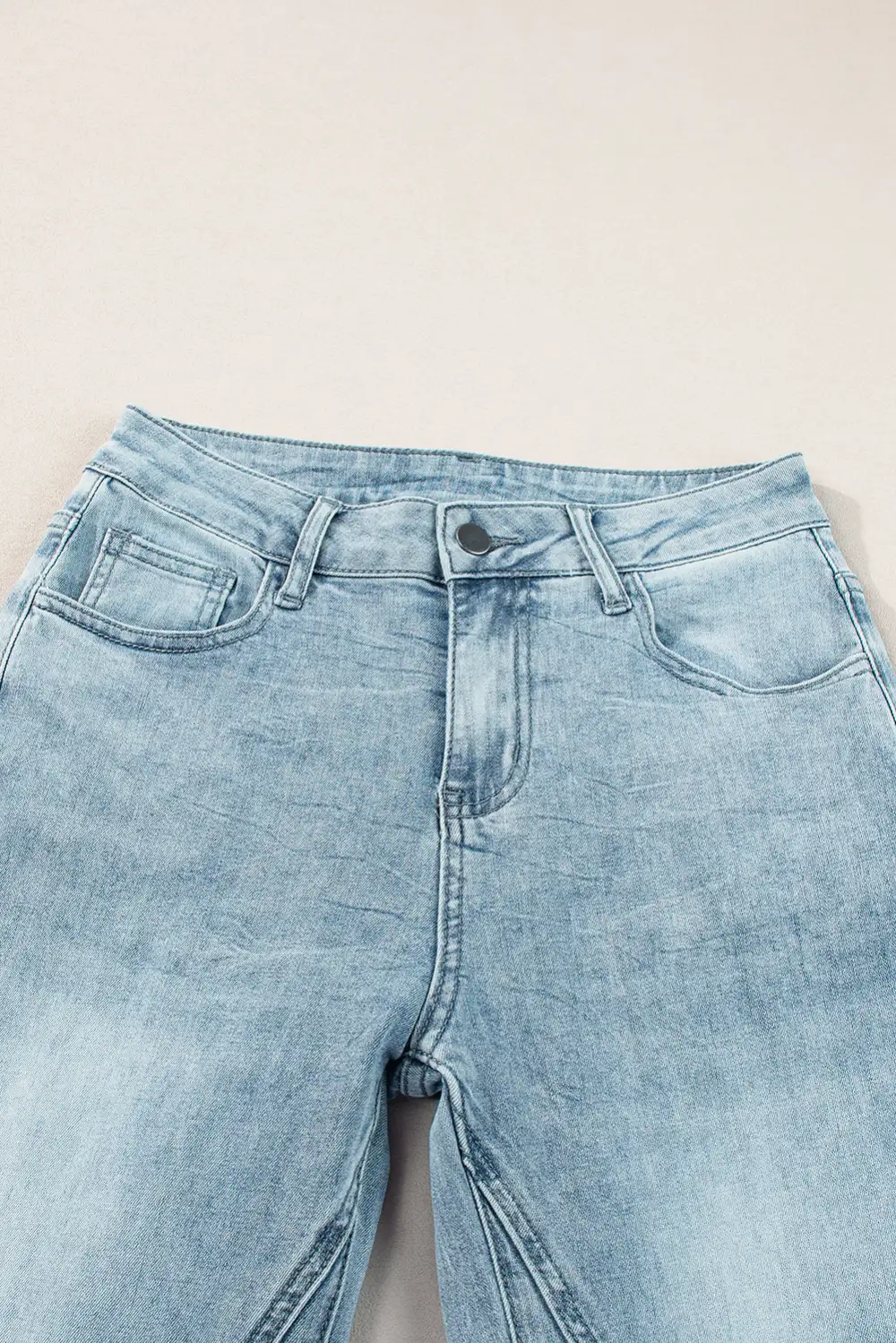 Balanced Fit Knit Denim Jeans