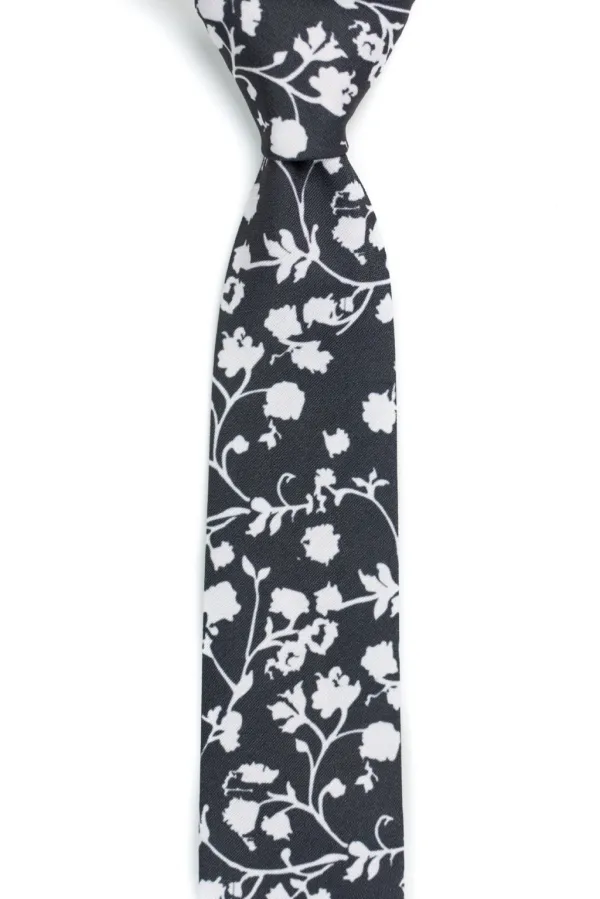 Timeless Botanical Floral Pattern Necktie