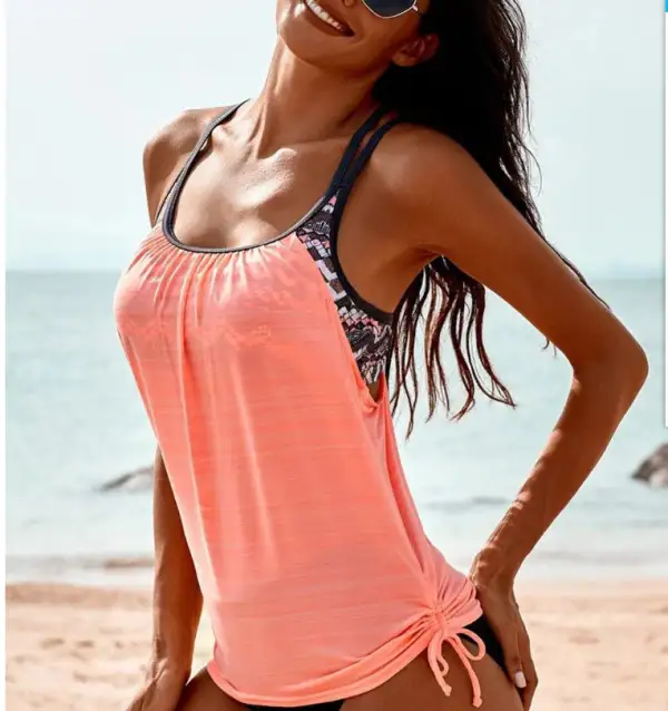 Island Tropical Tankini Set