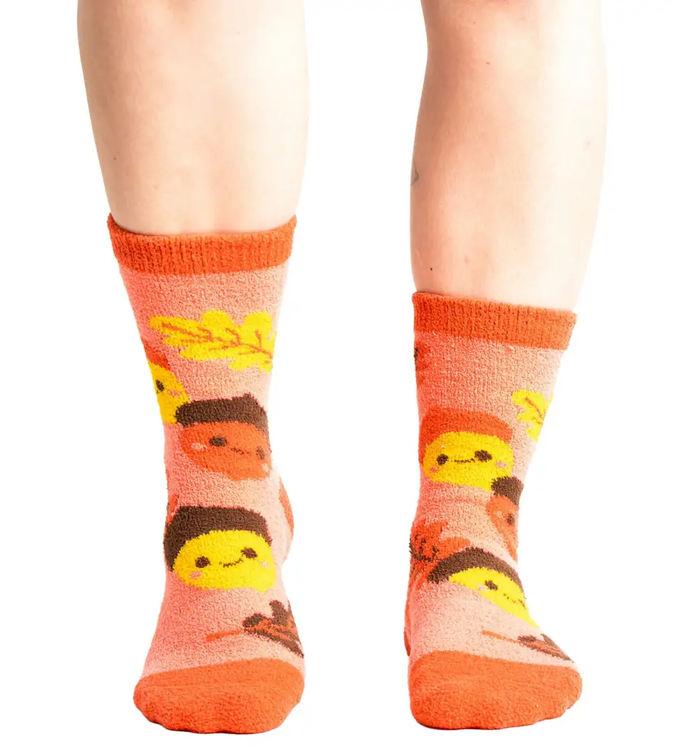 Charming Playful Graphic Gripper Slipper Socks
