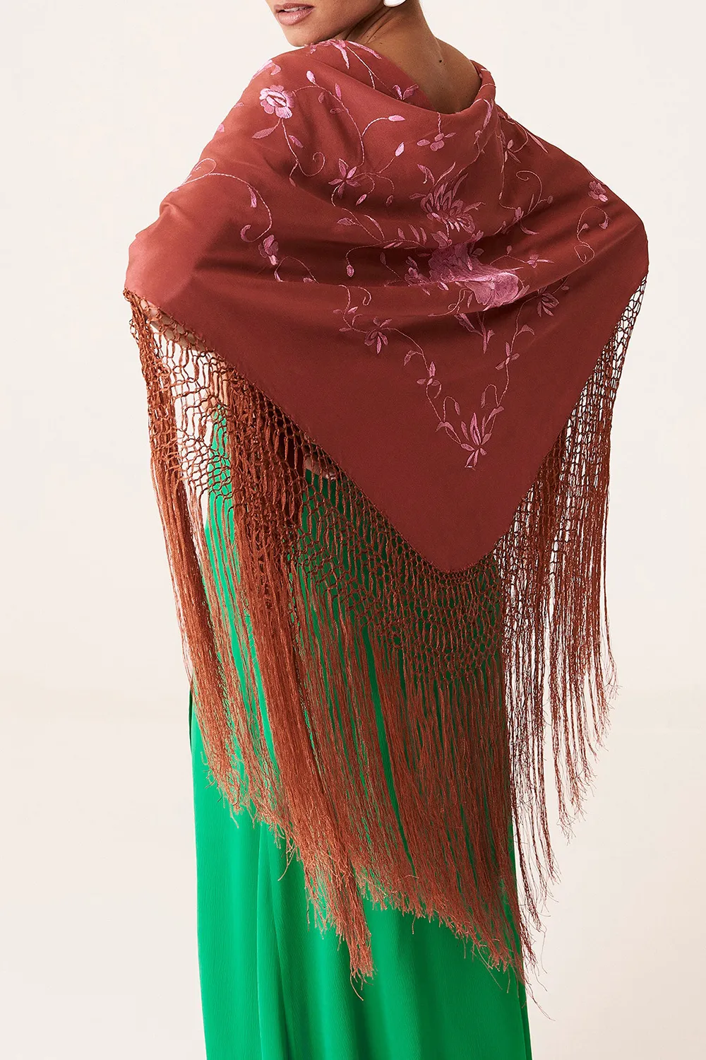 Flower Patterns Shawl