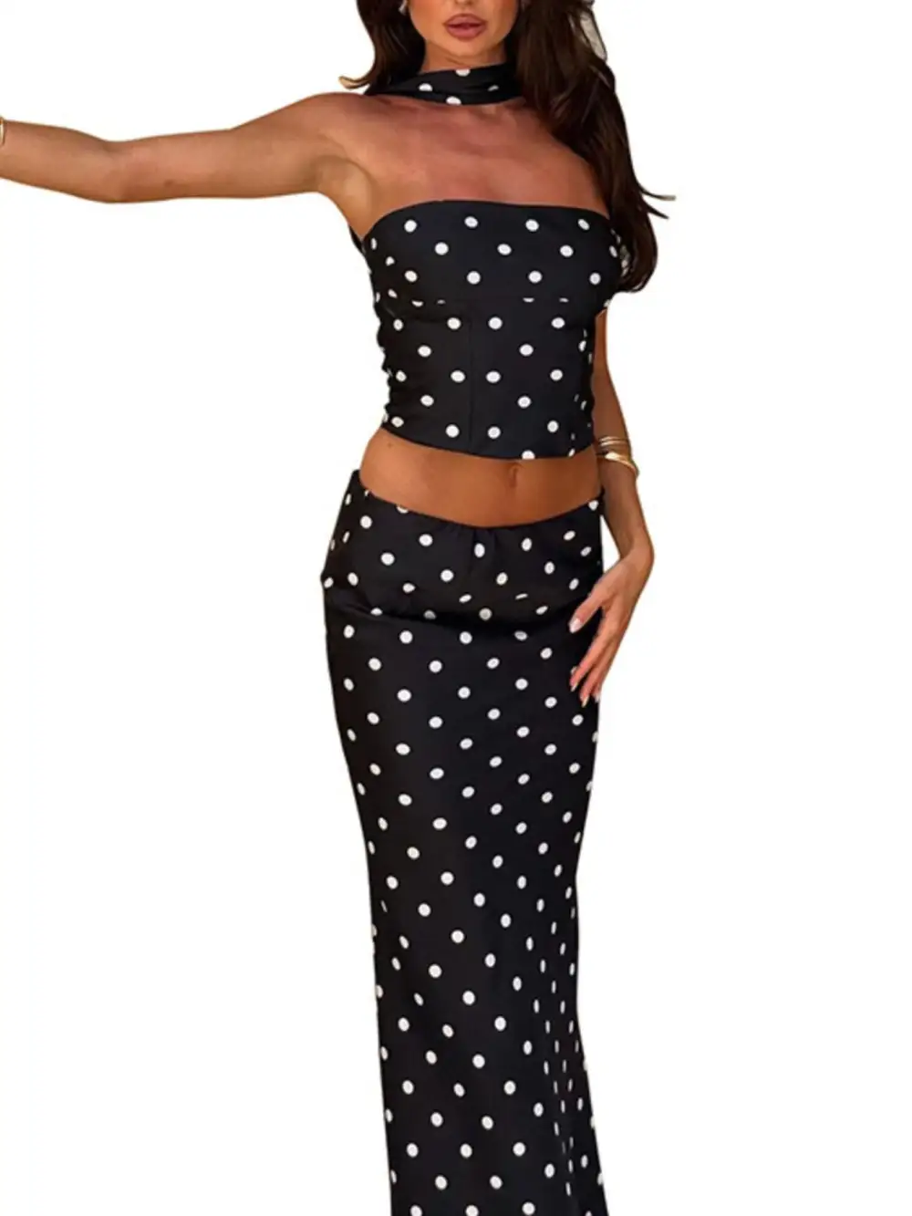 Polka Dot Coordinated Set