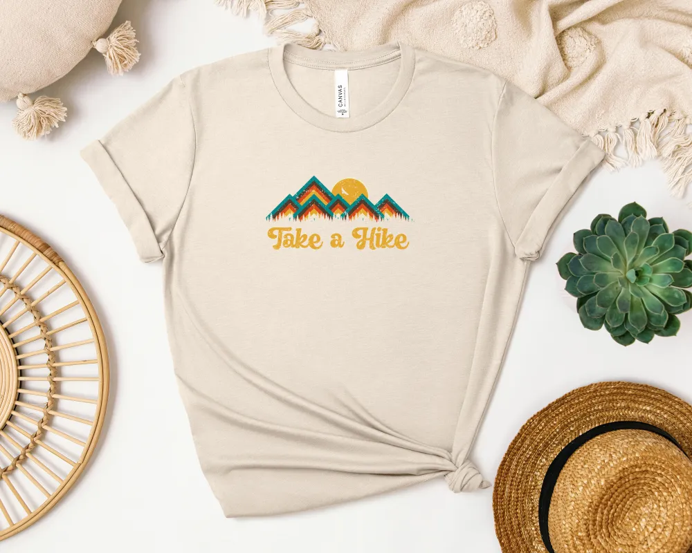 Trail Hike Graphic Everyday Tee